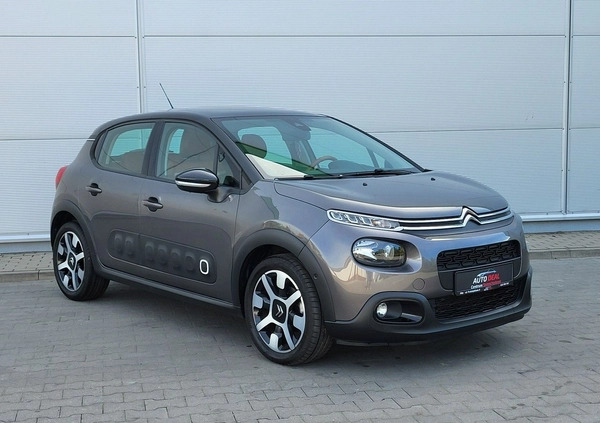 Citroen C3 cena 43700 przebieg: 35000, rok produkcji 2018 z Zagórów małe 781